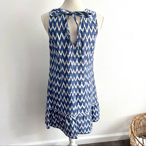 J. Crew Abstract Chevron Dress - Picture 2 of 7